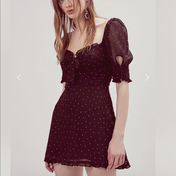 for love and lemons lucky dice mini dress